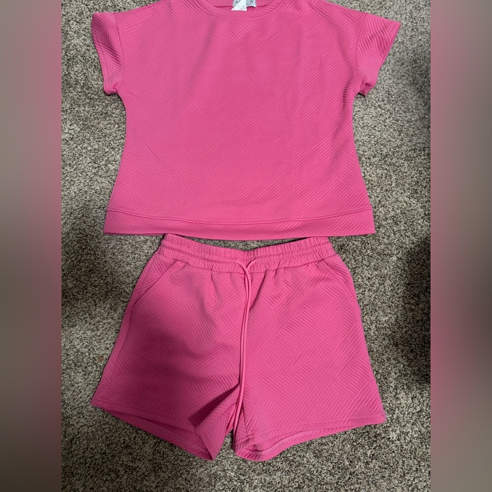 Arrow Pink Textured Set